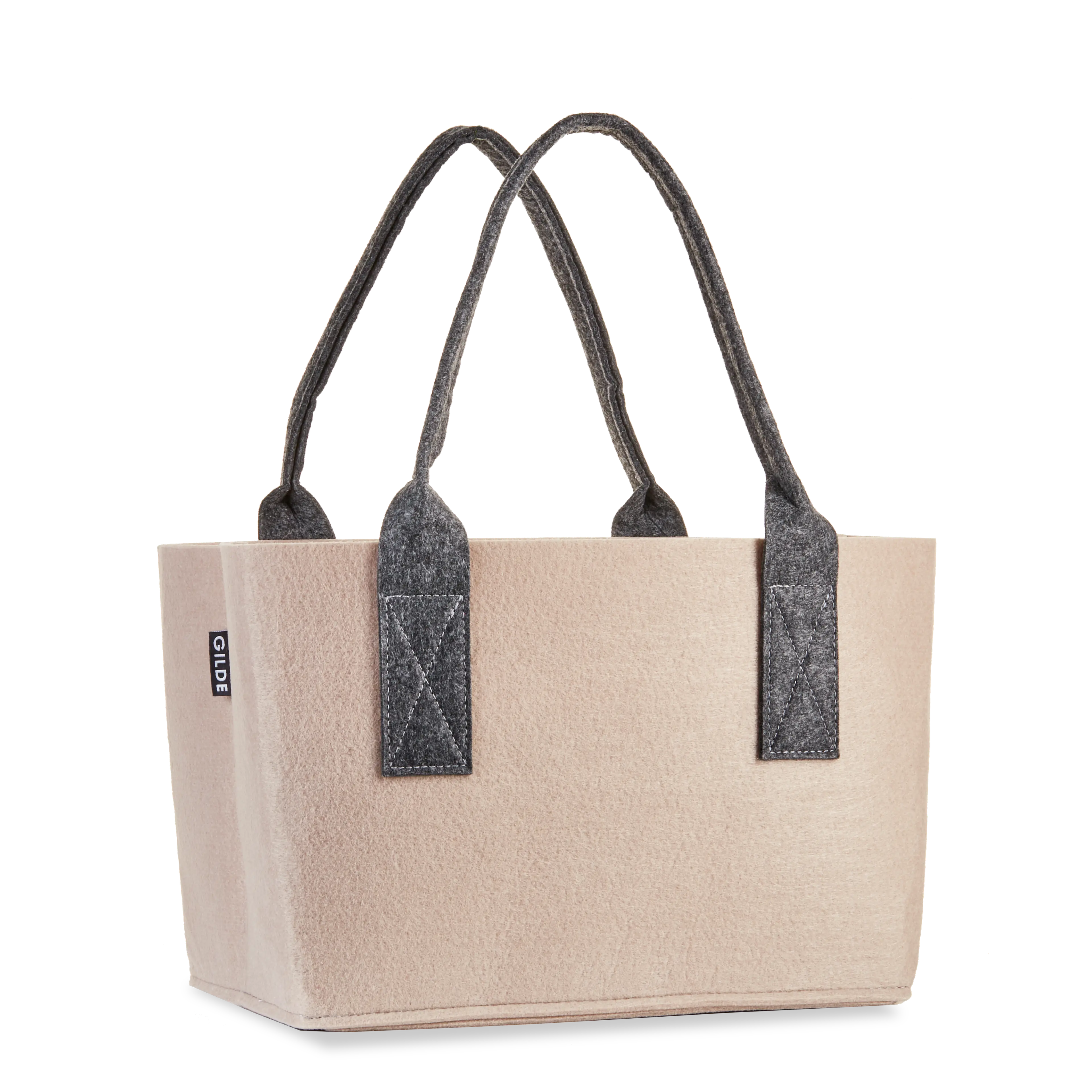 Filztasche beige