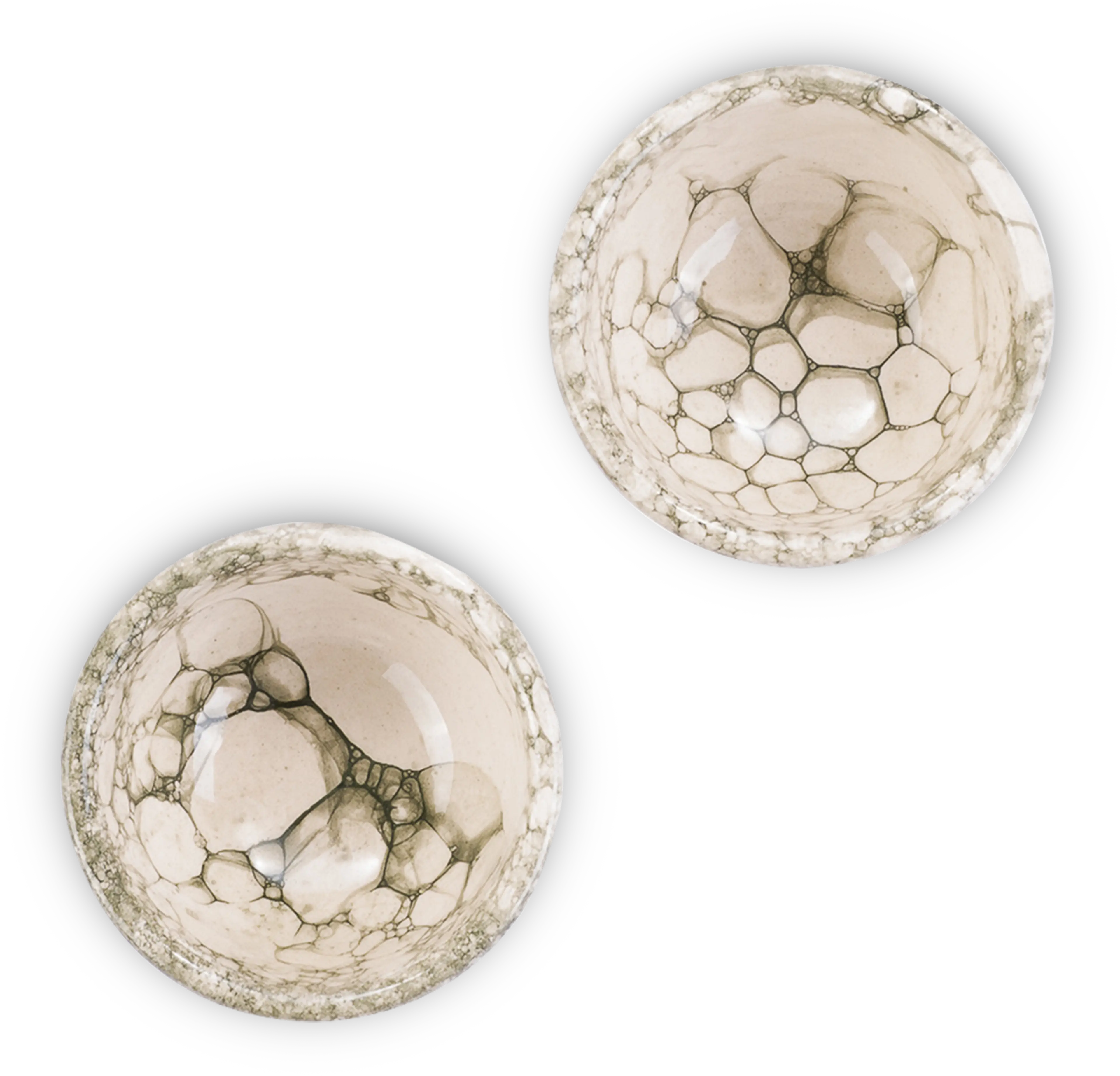 Zweierset Schalen 7cm von oben